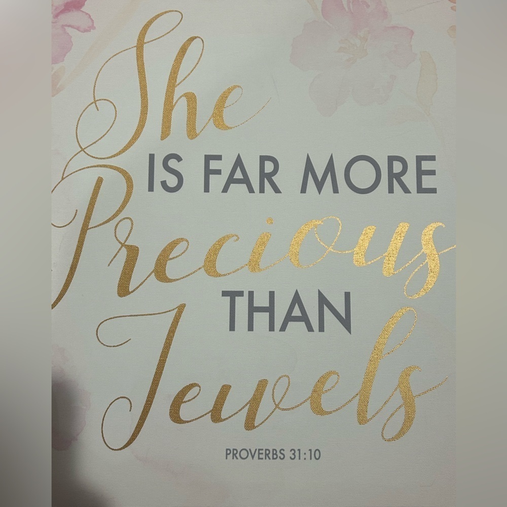 Religious canvas wall decor - Picture 3 of 5